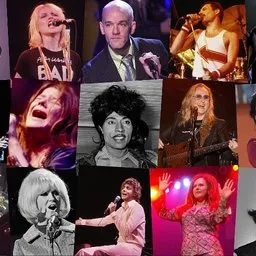 queer music icons collage