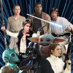 Star Wars iconic characters